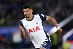 ‘Shame’ – Dominic Solanke reacts to his Tottenham debut on social media